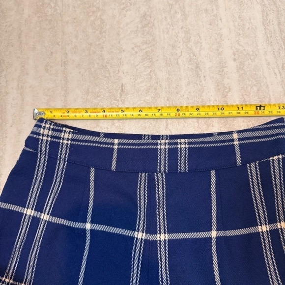 forever 21 flannel plaid wide leg pants size small - Picture 9 of 10